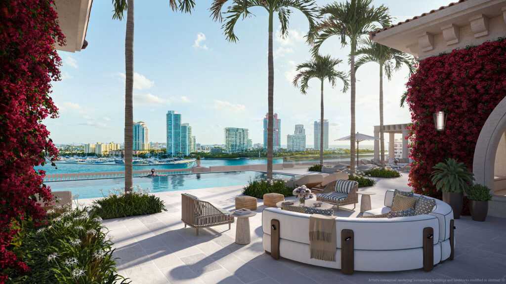 Six Fisher Island residences—luxury real estate