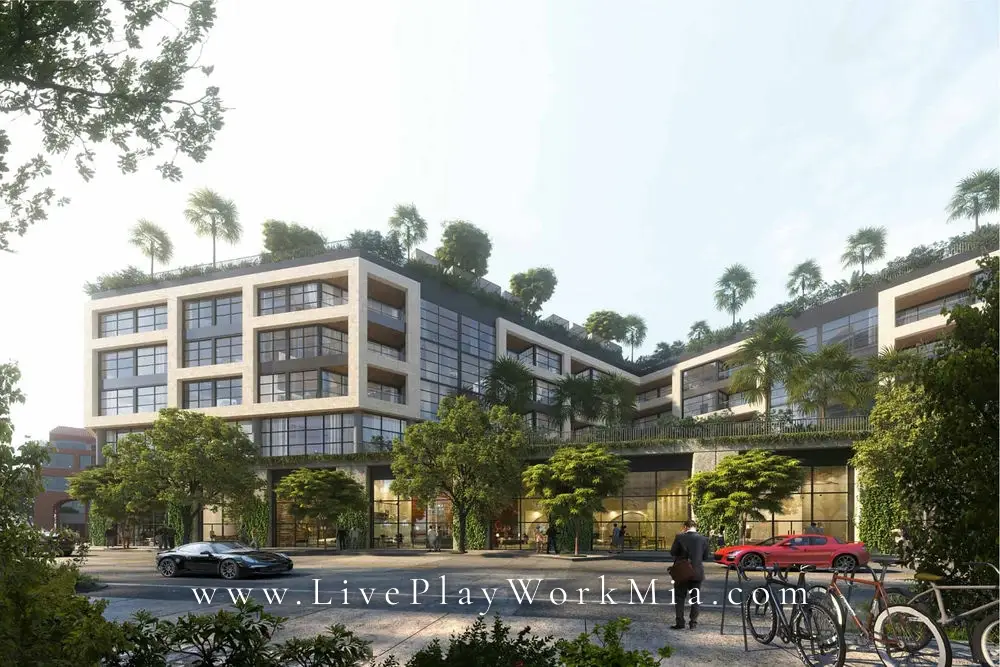 Rendering-of-The-Residences-Coconut-Grove-Streetscape-Bikes