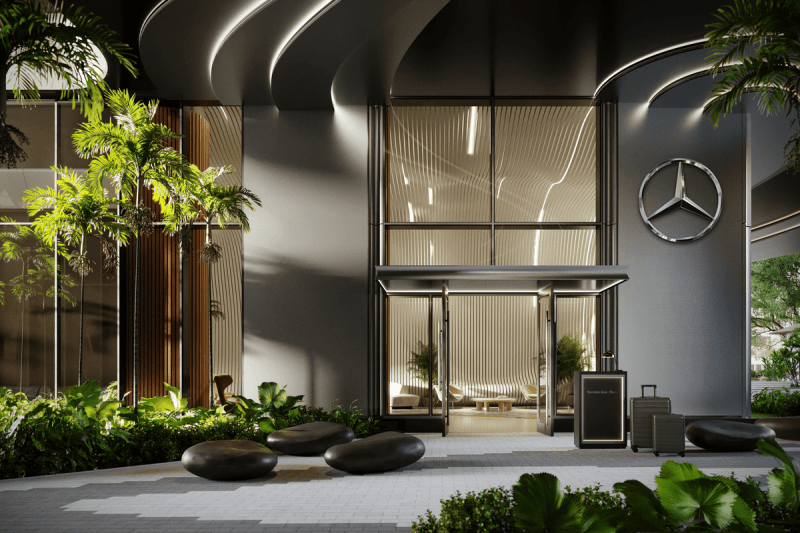 mercedes benz places miami branded residence