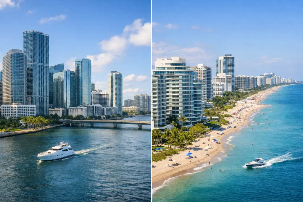 Brickell vs Miami Beach Condos