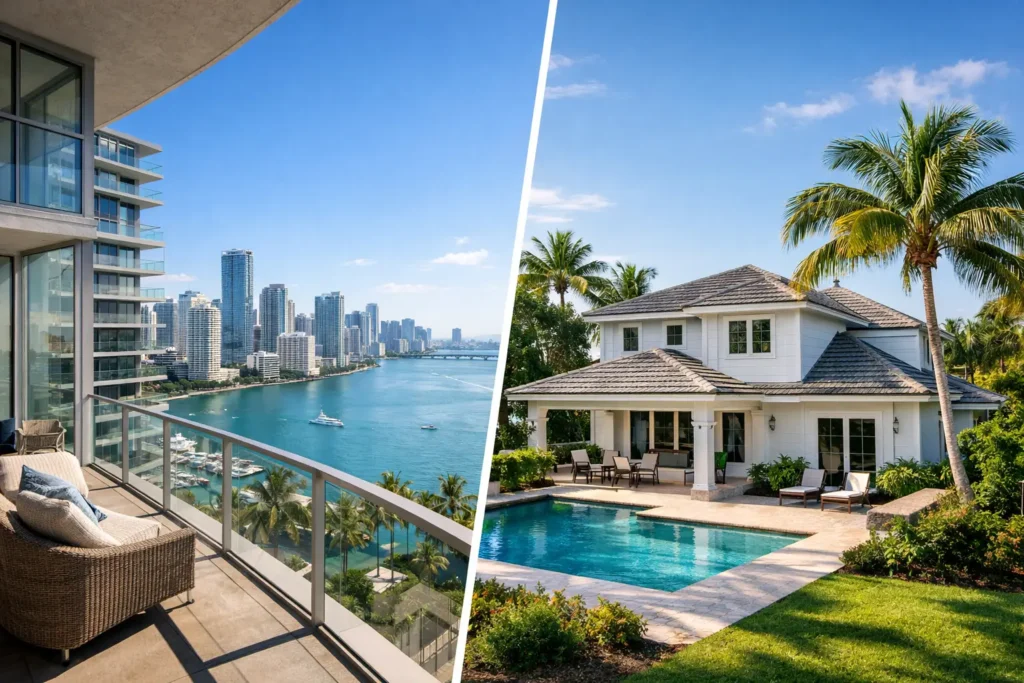 Condo Versus House in Miami: What Fits You?