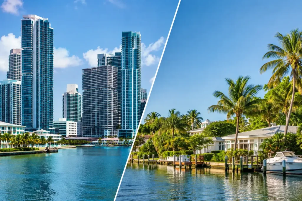 Brickell Versus Coconut Grove Living Compared